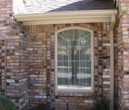 Brick house new window