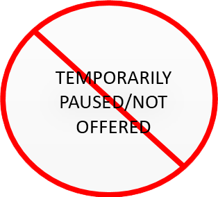 Temporarily paused / Not offered